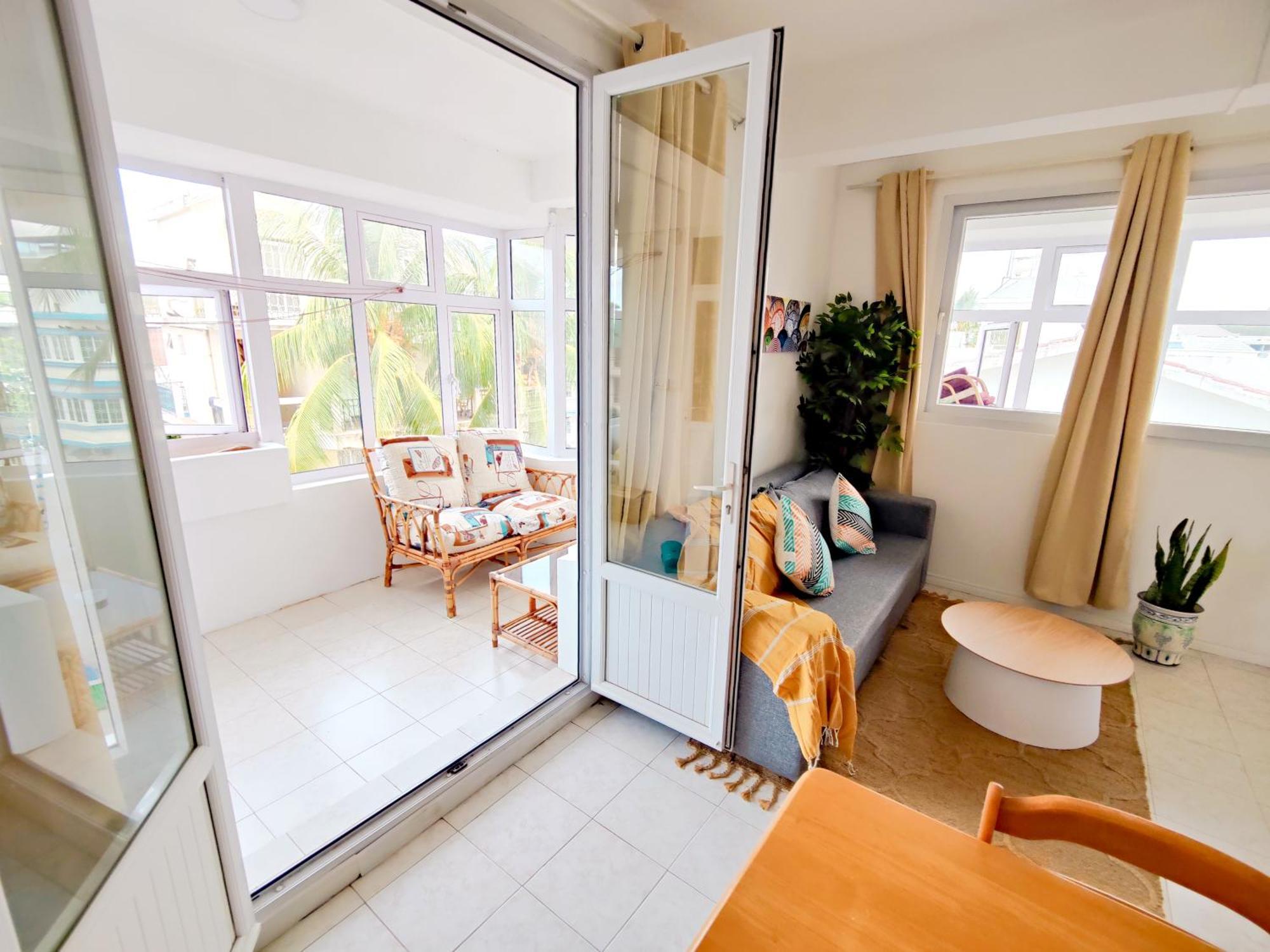 Fibonacci Beachfront Apartment Flic-en-Flacq Zewnętrze zdjęcie